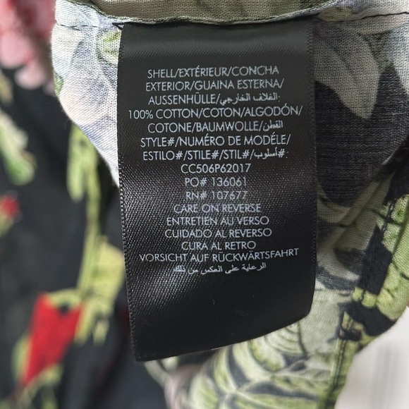 Alice + Olivia Lloyd Slit Sleeve Blouse L - Picture 8 of 9